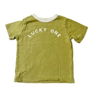 Little Co Lucky One Graphic Tee Size 3T